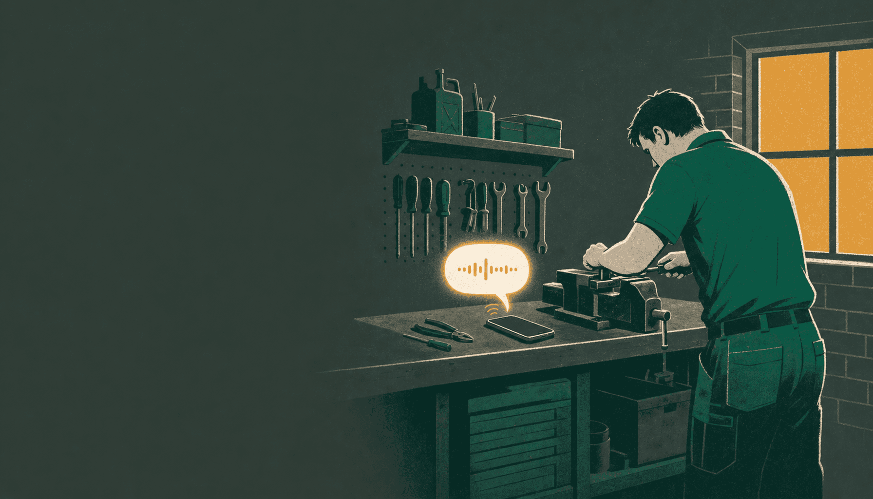 Hand-drawn illustration for: How to handle out-of-hours calls without working 24/7
